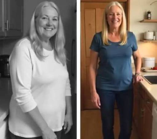 Real user feedback highlighting reduced appetite and steady weight loss using TrimPure Gold Patch